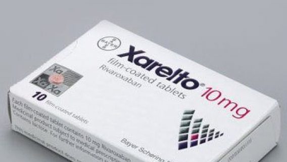 Xarelto Blood thinner box