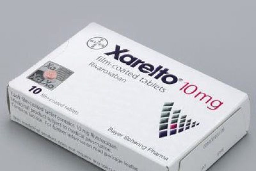 Xarelto Blood thinner box