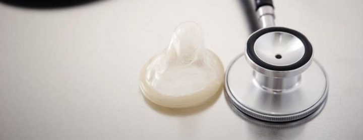 condom and stethescope
