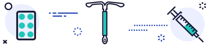 Birth control icons