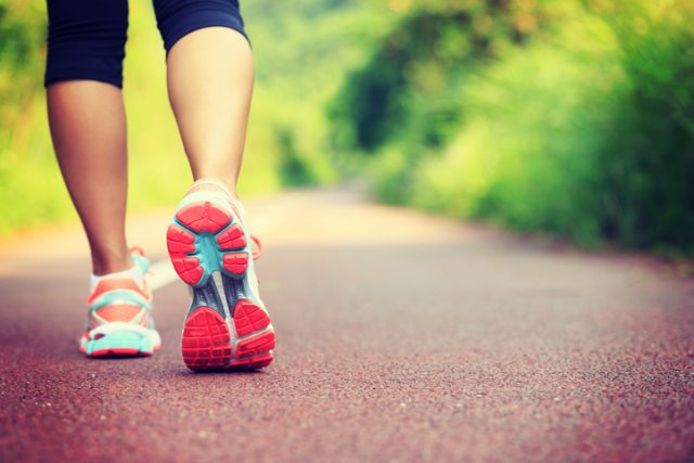 Woman walking