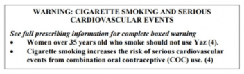 Yaz Blackbox Warning